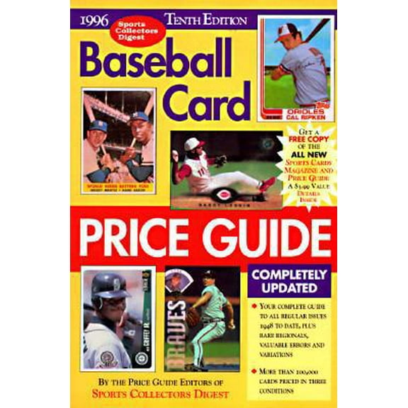 Pre-Owned Baseball Card Price Guide 1996 (Baseball Card Price Guide 10th ed. 1996) (Paperback) 0873414306 9780873414302