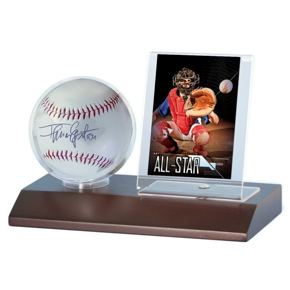 Baseball  Card Wood Display Holder