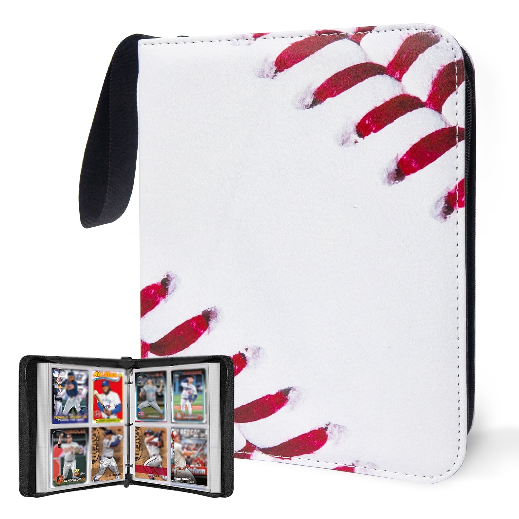 Large Capacity Card Binder 900 Pocket Baseball Card Binder - Waterproof Storage With Removable Sleeves For Trading Cards Trading Card Protector Binder Large Capacity Card Binder 900 Pocket Baseball Card Binder - Waterproof Storage With Removable Sleeves For Trading Cards Trading Card Protector Binder