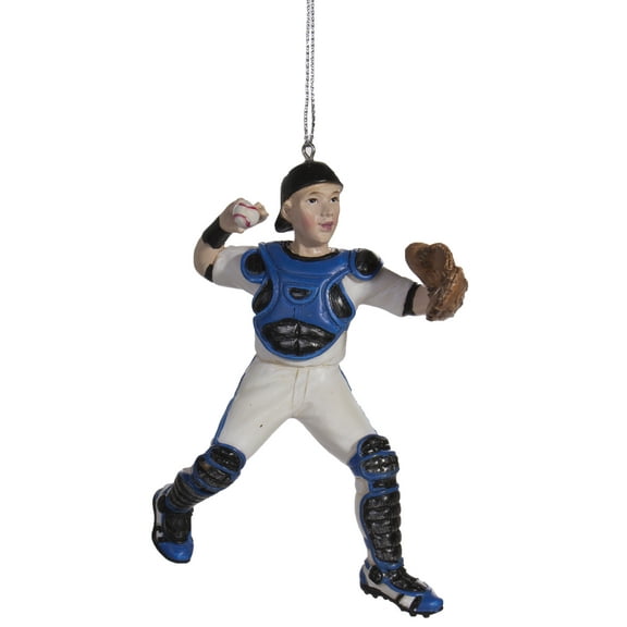 Baseball Catcher Christmas/ Everyday Ornament