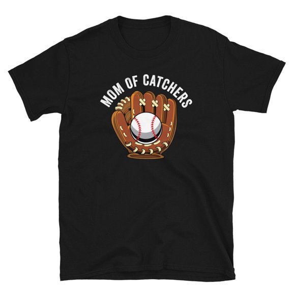 Baseball Catcher Shirt Mom of Ballers Shirt Son Baseball Player Daughter Baseball Player B