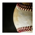 thumbnail image 1 of Stupell Industries Baseball Closeup On Black Canvas Wall Art, design by Kim Allen, 24 x 24, 1 of 7