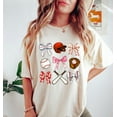 thumbnail image 1 of Baseball Coquette Bows Shirt, Baseball Shirt, Baseball Mom Shirt, Coquette Bows Shirt, Baseball Sister Shirt Sweatshirt All Size S-5XL, 1 of 5