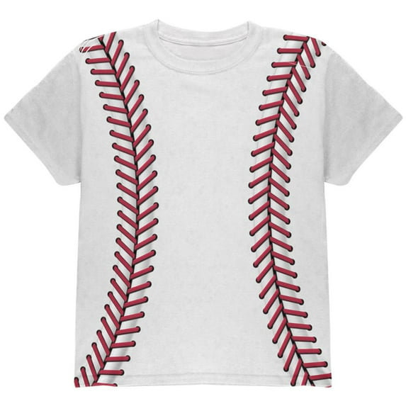 Baseball Costume All Over Youth T Shirt