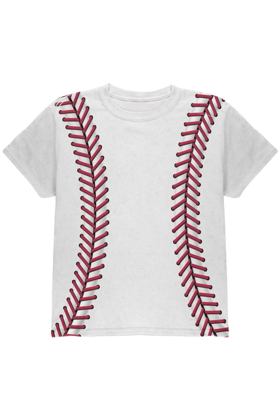 Baseball Costume All Over Youth T Shirt