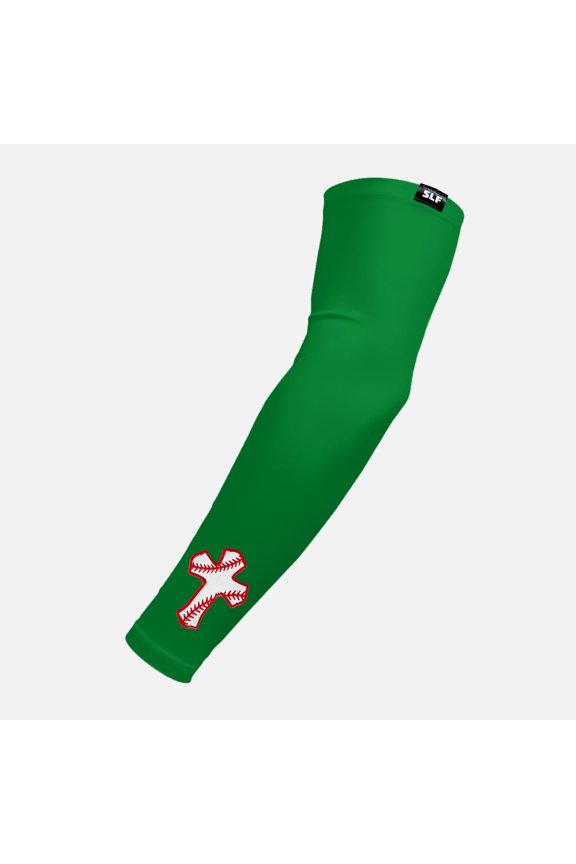 Baseball Cross Patch Arm Sleeve