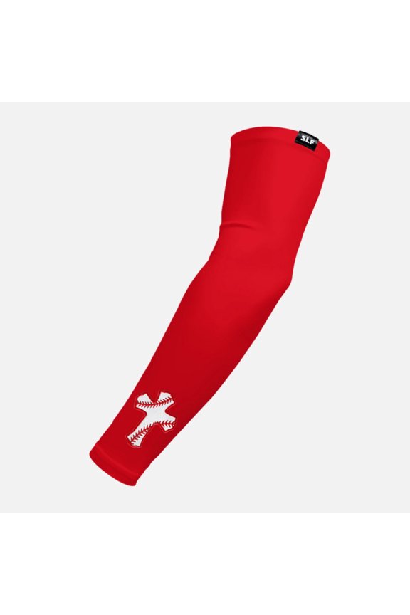 Baseball Cross Patch Arm Sleeve
