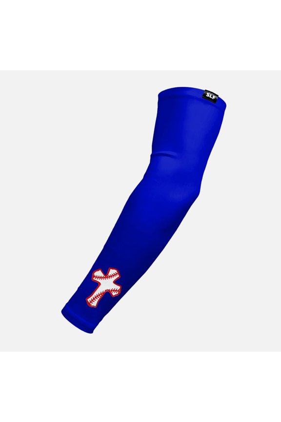 Baseball Cross Patch Arm Sleeve