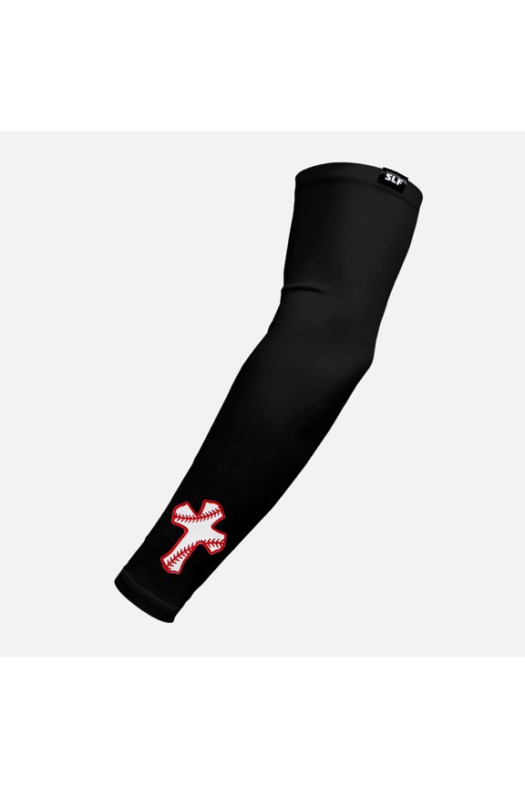 Baseball Cross Patch Arm Sleeve