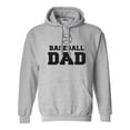 thumbnail image 1 of Baseball Dad Adult Hooded Sweatshirt, 1 of 3