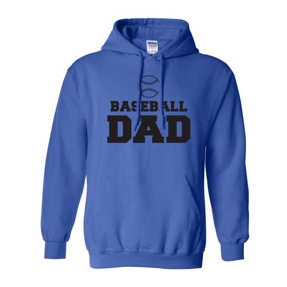 Baseball Dad Adult Hooded Sweatshirt