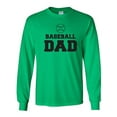 thumbnail image 1 of Baseball Dad Adult Long Sleeve T-shirt, 1 of 3