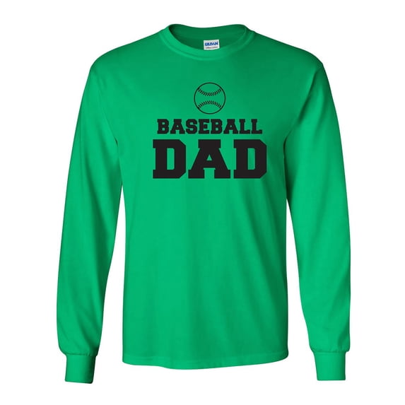 Baseball Dad Adult Long Sleeve T-shirt