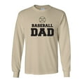 thumbnail image 1 of Baseball Dad Adult Long Sleeve T-shirt, 1 of 3