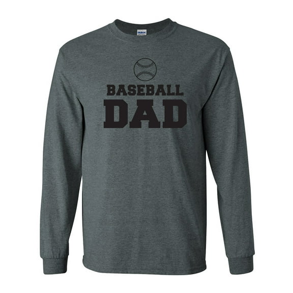 Baseball Dad Adult Long Sleeve T-shirt
