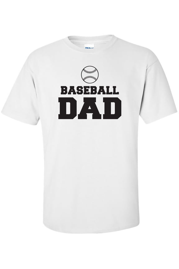 Baseball Dad Adult Short Sleeve T-shirt