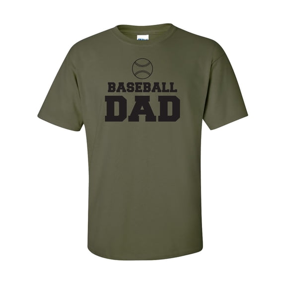 Baseball Dad Adult Short Sleeve T-shirt