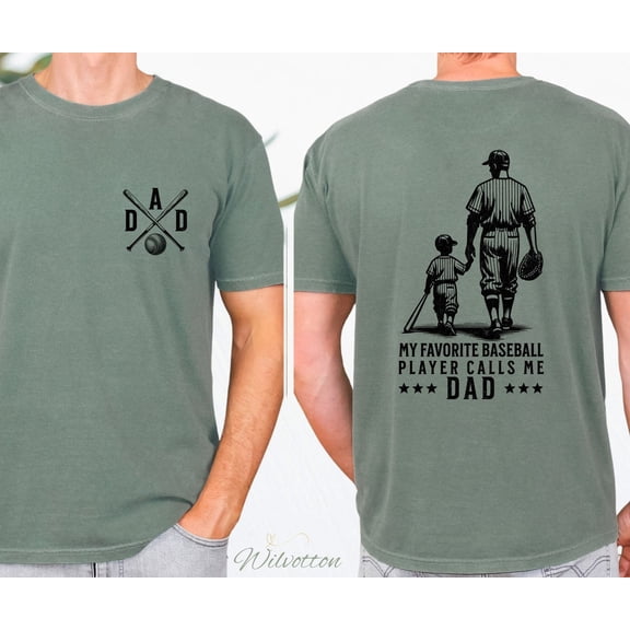 Baseball Dad, Baseball Dad Tee, Baseball Dad Shirt, Baseball Game Day T-Shirt Dad Game Day, Birthday For Baseball Dad Tee Ball Dad