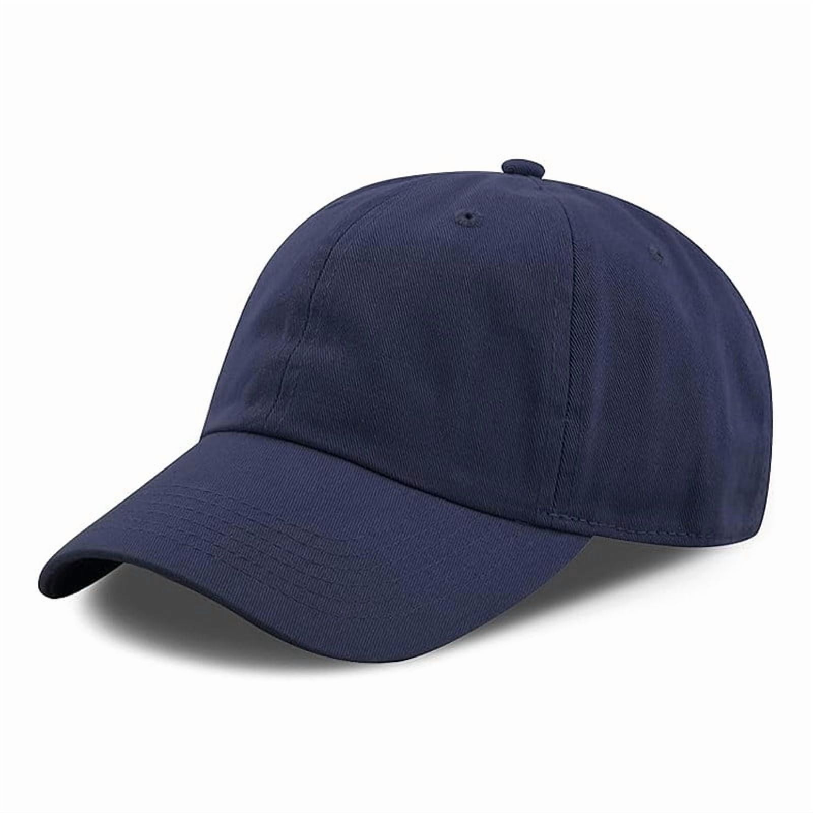 Baseball Dad Cap Women Men Plain Washed Low Profile Cotton and