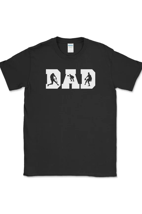 Baseball Dad Funny Fathers Day Parent Sports League Humor Gift Unisex T Shirt up to 5XL