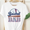 thumbnail image 1 of Baseball Dad Shirt Baseball TShirt Baseball Dad Gift Fathers Day Tee Gift for Husband Gift, 1 of 2