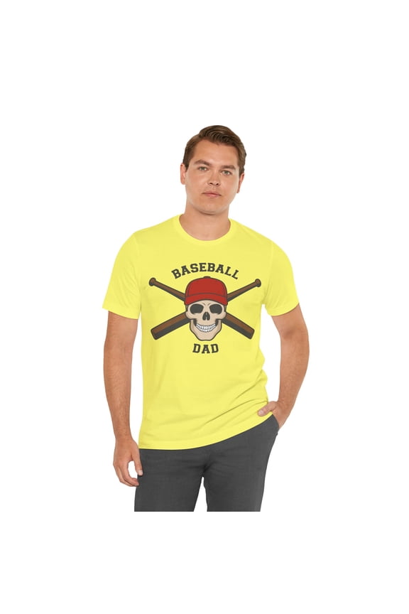 Baseball Dad Unisex Jersey Short Sleeve Tee