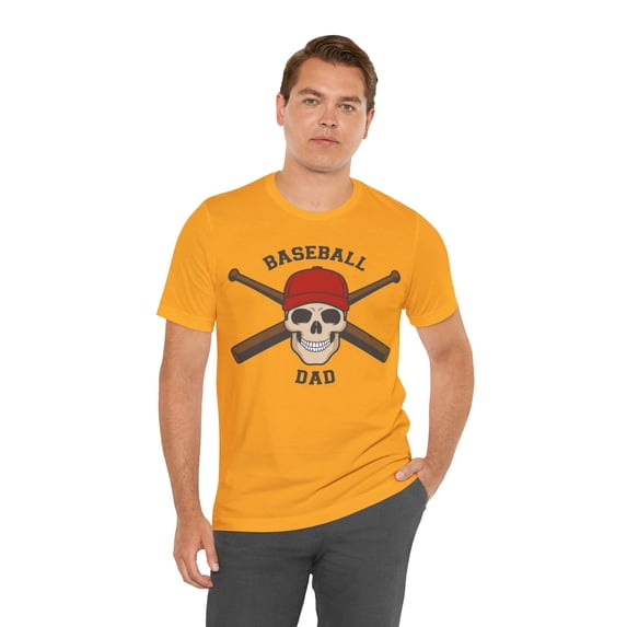 Baseball Dad Unisex Jersey Short Sleeve Tee