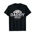 thumbnail image 1 of Baseball Daddy Dad Baseball Ball Vintage T-Shirt, 1 of 5