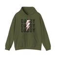 thumbnail image 1 of Baseball Daddy Dad Fathers Day Hoodie, Gifts, Hooded Sweatshirt, 1 of 4