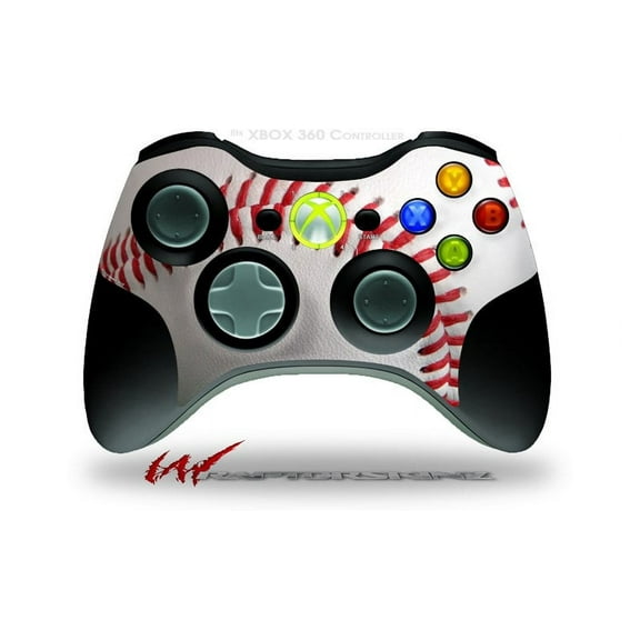 Baseball - Decal Style Skin fits Microsoft XBOX 360 Wireless Controller (CONTROLLER NOT INCLUDED) by WraptorSkinz