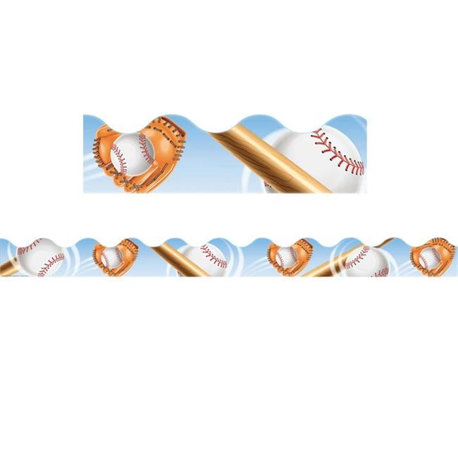 Baseball Deco Trim - Pack of 6 - Walmart.com
