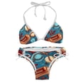 thumbnail image 1 of Baseball Detachable Sponge Adjustable Strap Bikini Set Two-Pack Swim Suit Beachwear Pool Swimwear, 1 of 6