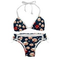 thumbnail image 1 of Baseball Detachable Sponge Adjustable Strap Bikini Set Two-Pack Swim Suits for WomenToolStrip with applicable scenes, 1 of 6