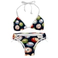 thumbnail image 1 of Baseball Detachable Sponge Adjustable Strap Bikini Set Two-Pack Swimsuits for Women, 1 of 6
