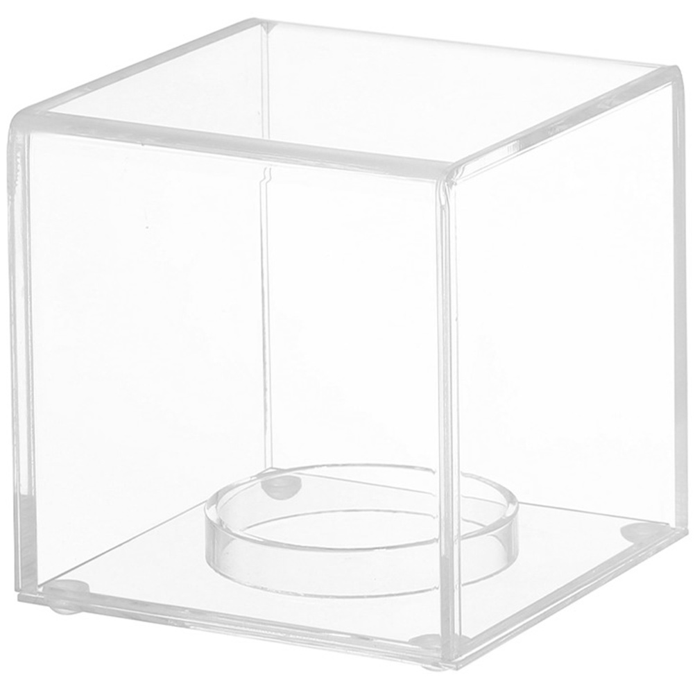 Baseball Display Box Small Ball Storage Case Transparent Box Acrylic