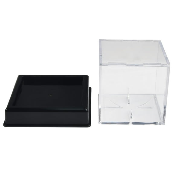 Baseball Display Case Clear Baseball Box Ball Holder Cube Acrylic Baseball Box