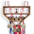 thumbnail image 1 of BATL Brands Baseball Display Case Baseball Championship Ring and Medal Display Case, 1 of 5