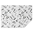 thumbnail image 1 of Baseball Doodle Pattern Rectangle Tablecloth 60"x84",Waterproof Polyester Rectangle Table Cloth, Wipeable Spillproof Polyester Tablecloth for Dining, Camping, Indoor and Outdoor, 1 of 5