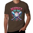 thumbnail image 1 of Baseball Drip Ice Cream Graphics T Shirt Athletic Running Gym Workout Short Sleeve Tee Tops for Men Women, 1 of 8