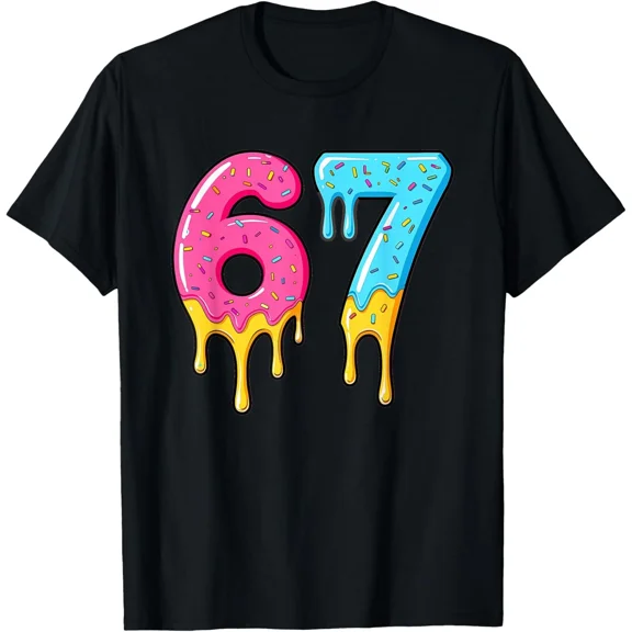 Baseball Drip Meme Design Youth Sports Apparel Fun T-Shirt, for Men & Women, up to Size 5XL