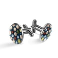 thumbnail image 1 of Baseball Elegant Mens Cufflinks Set for formal wear Made of Stainless Steel, Ideal for Any Occasion, 1 of 6