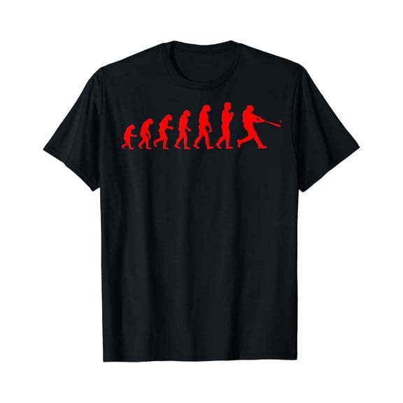 Baseball Evolution Shirt | Cute Batter Players Gift T-Shirt