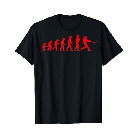 Baseball Evolution Shirt | Cute Batter Players T-Shirt Unisex Full Size S-5XL