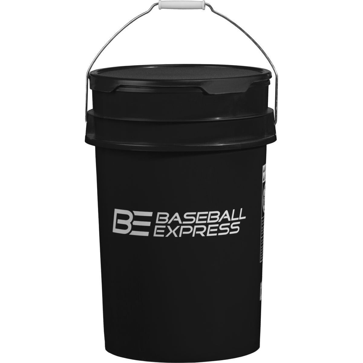 Baseball Express Empty Ball Bucket with Padded Lid