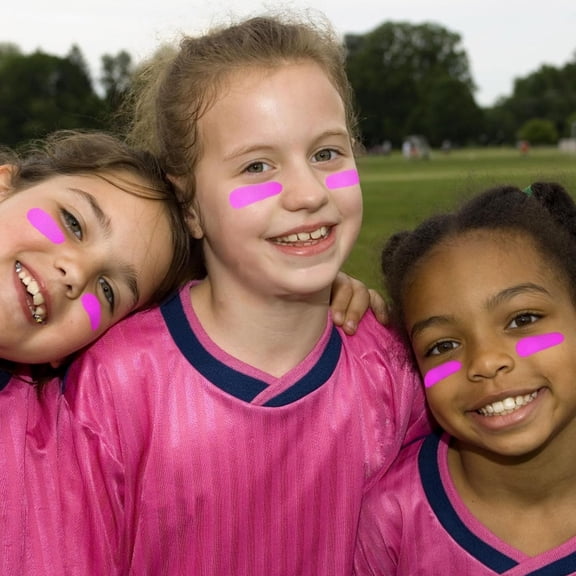 Baseball Eye Black, Anti-Glare Under Eye Grease Stick for Baseball Softball Soccer Lacrosse Hockey Athletes Sports Training, Sports Eye Black Stick (Hot Pink)$$Sport & Recreation Other