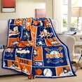thumbnail image 1 of Baseball Fans Throw Blanket 60 * 50 in, 1 of 6