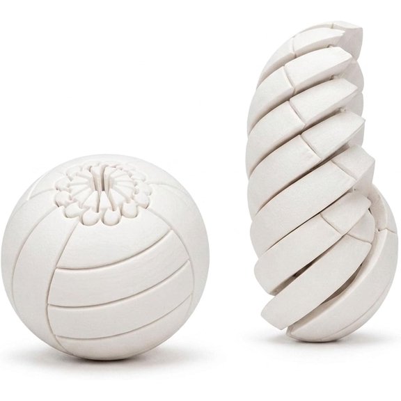 Baseball Fidget Ball,3D Printed Twist and Turn Stress Relief Desk Fidget,Relieve Anxiety Fidget Ball Sensory Puzzle,Portable Handheld Focus Ball for Teens & Adults