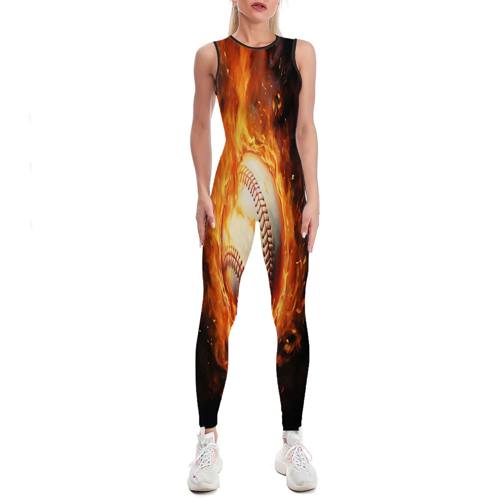 Fitness Running Yoga Sports Jumpsuit