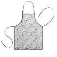 thumbnail image 1 of Baseball Football Pattern Kids Aprons for Girls and Boys,Adjustable Neck Strap Toddler Aprons for Kids Cooking Baking, 1 of 7
