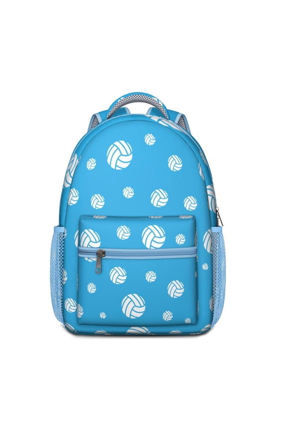 Baseball Football Soccer Backpack with Athlete Player Print Lightweight Travel Daypack